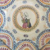 Deux assiettes Henriot Quimper