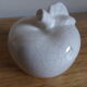 Cracked ceramic apple