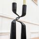 Tango design candlestick by M. Dörfel