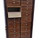 Notary Filing Cabinet with 20 Drawers Opening with Flaps