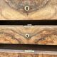 Louis-Philippe secretary, mid-19th century, in walnut burl.