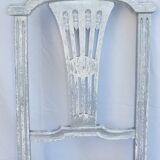 Paire de chaises cannées 1900 style Louis XVI