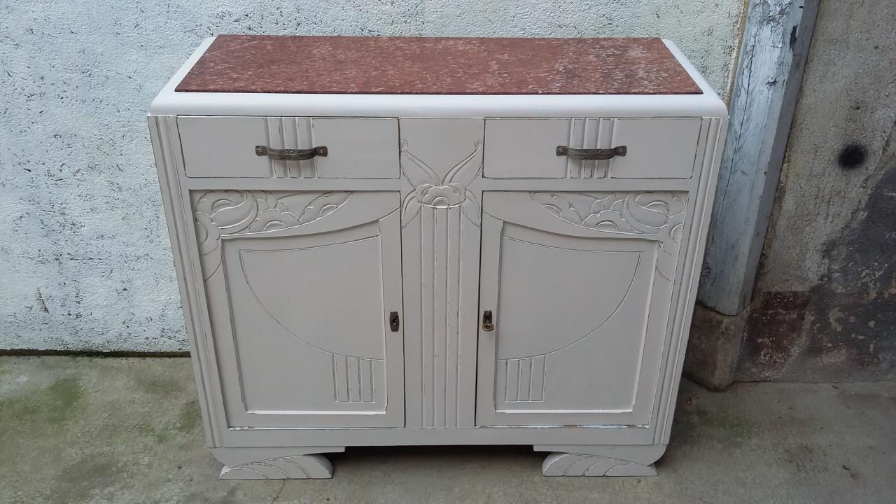 Low art deco buffet