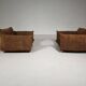 Pair of Marenco lounge chairs by Mario Marenco for Arflex, 1970s
