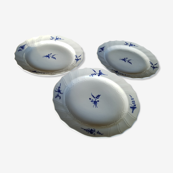 3-course set of 19th century English porcelain