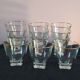 Series of 12 vintage wine glasses