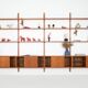 Teak modular shelving by Kjell Riise, Norway, 1960s