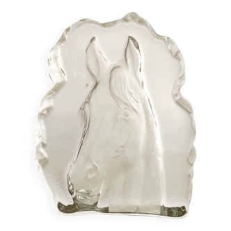 Glass paperweight