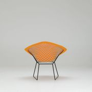 Diamond Chair – Yellow Upholstery - Harry Bertoia