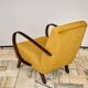 H 410 armchair designed by Jindrich Halabala, Czechoslovakia