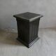 Napoleon III saddle column, blackened wood and bronze, 19th century
