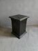 Napoleon III saddle column, blackened wood and bronze, 19th century