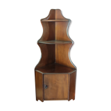 Old small Mahogany notch shelf