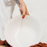 Flower bowl Lunéville France "Dipladenia"