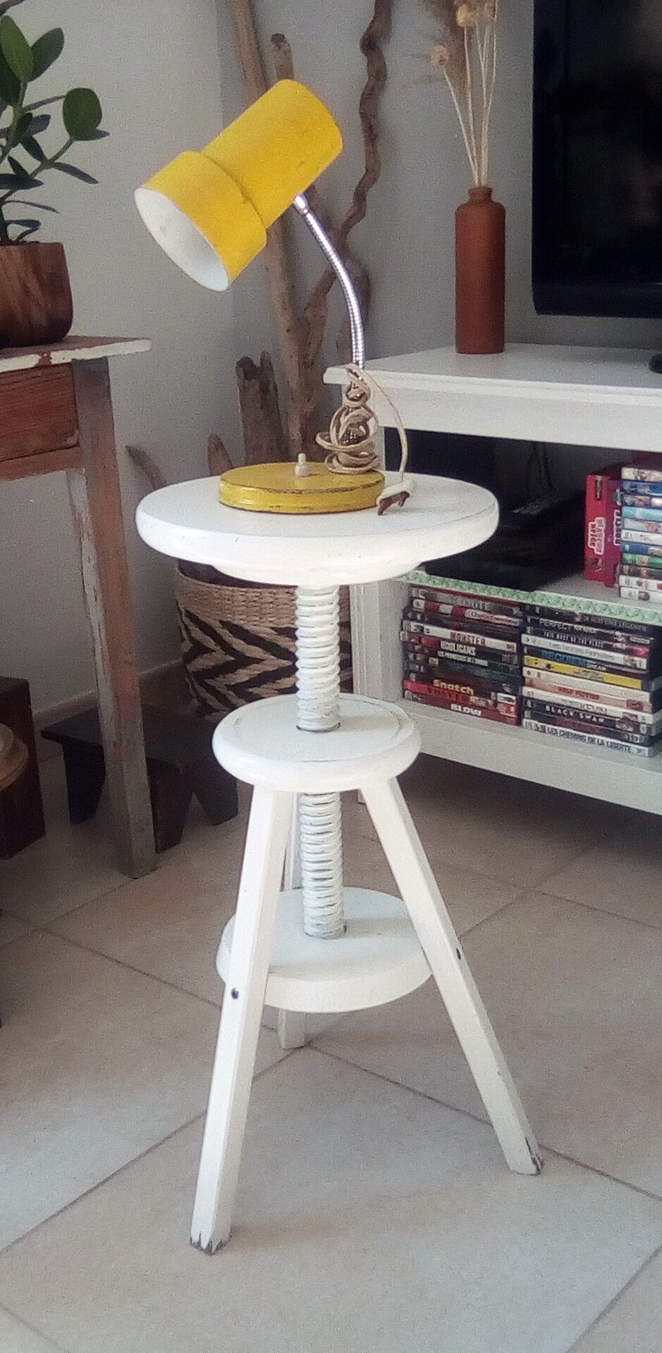 Vintage architect's stool