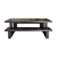 Table and bench Zeus signed by Massimiliano Fuksas.