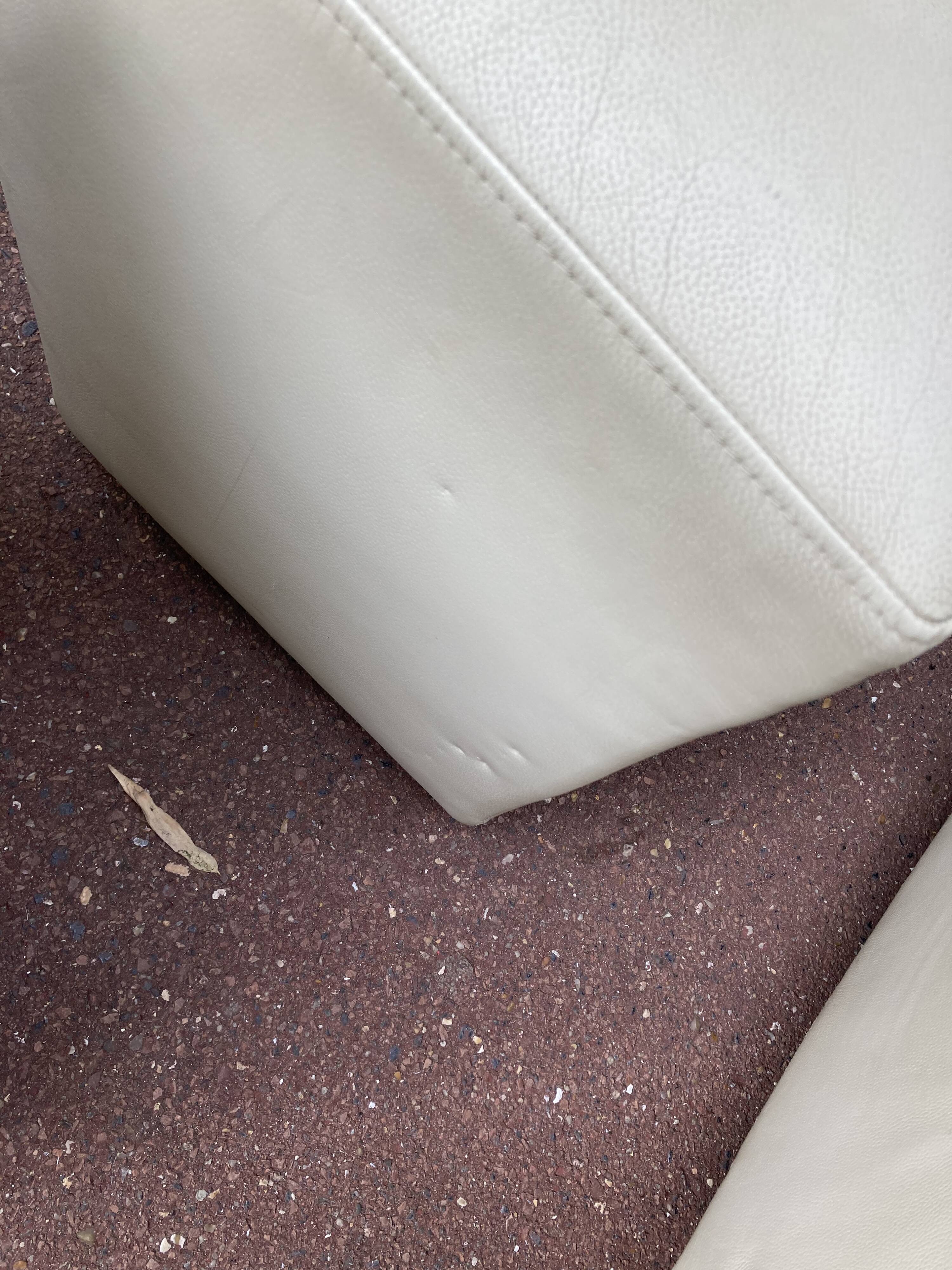 Pair of Armchairs and Footrest Rocking chair Roset Line