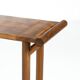 Mid-century console, walnut, Italy, 1970s