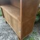 Vintage low TV unit / bookshelf sideboard with tapered legs.