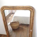 Mirror ancien doré 121 x 83 style Louis Philippe