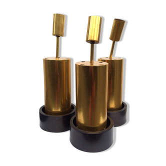 Trio of suspensions 1970, metal