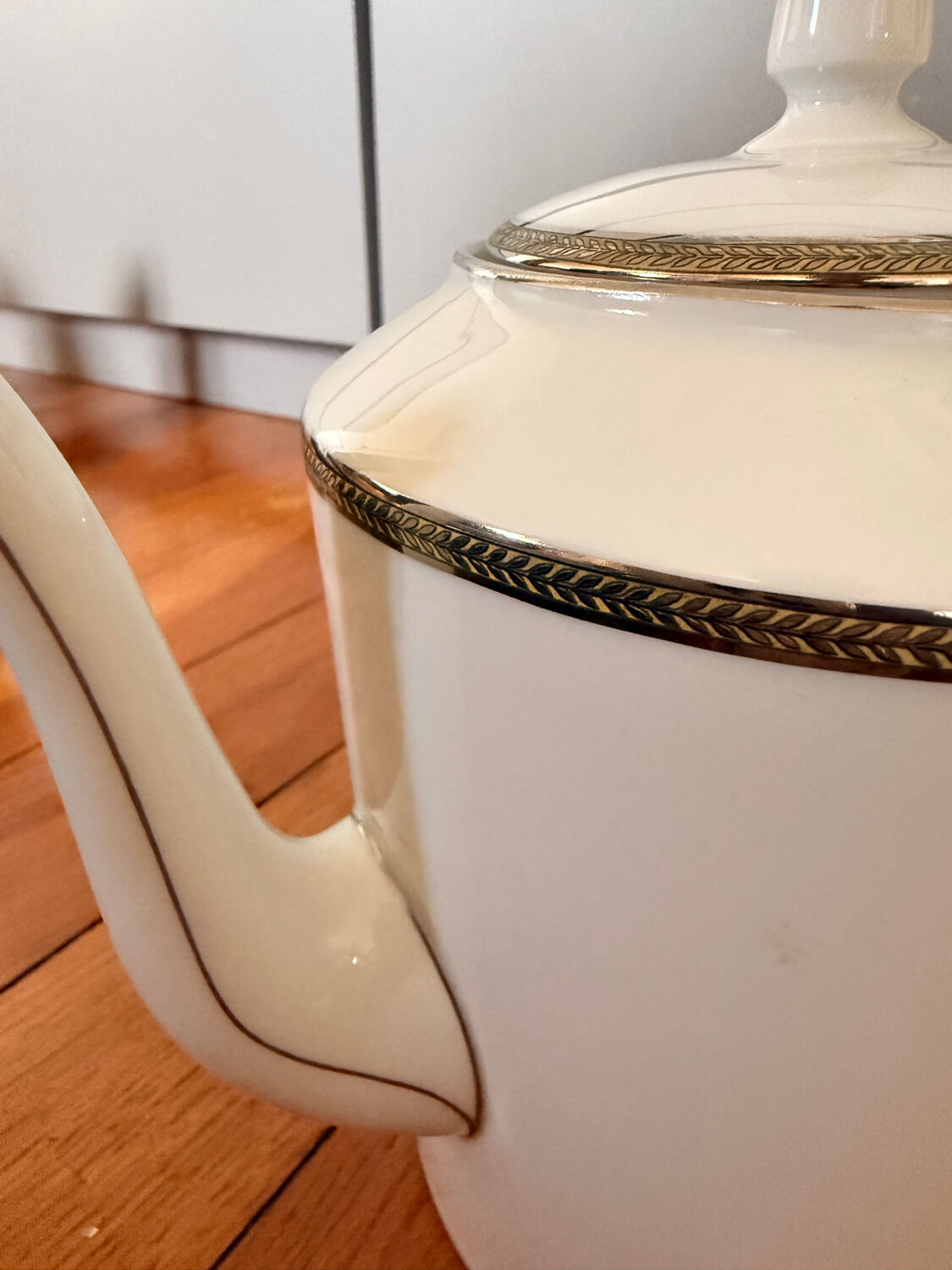 Limoges porcelain teapot