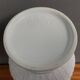 White bisuit ceramic vase by KPM 1960s
