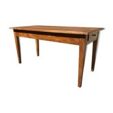 Restored walnut farm table