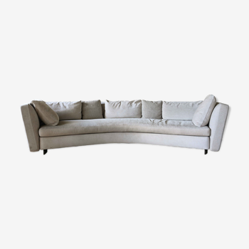 Semi-curvo Seymour sofa by Rodolfo Dordoni