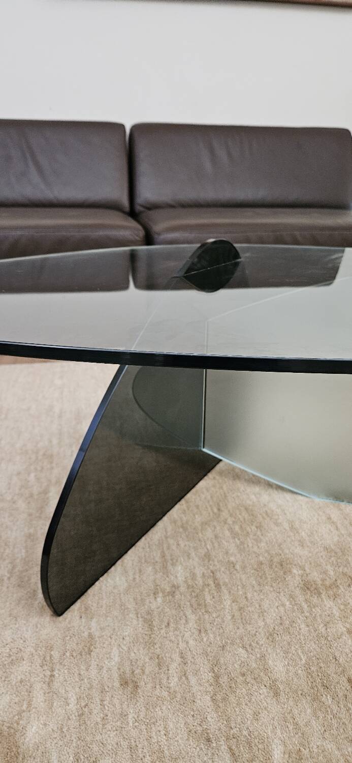 Table basse en verre