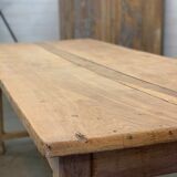Walnut farmhouse table 1920