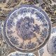 Mismatched antique soup plates