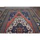 1970s Vintage Turkish Handmade Wool Red Oversized Area Rug 181x343