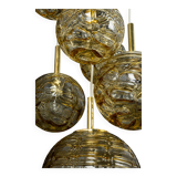 Grand cascading chandelier in Murano glass by Doria, Germany, 1970s.