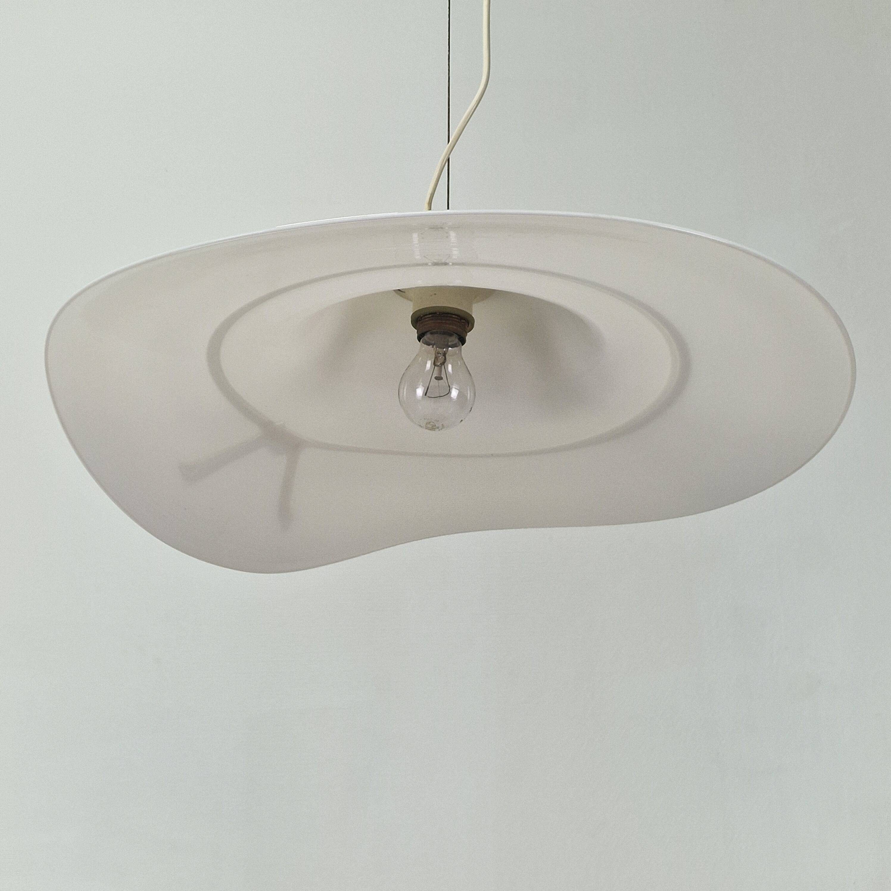 The Art of Venetian Glass: 1970s Murano "Cappellina" Pendant Chandelier
