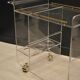 1970s Plexiglass bar trolley