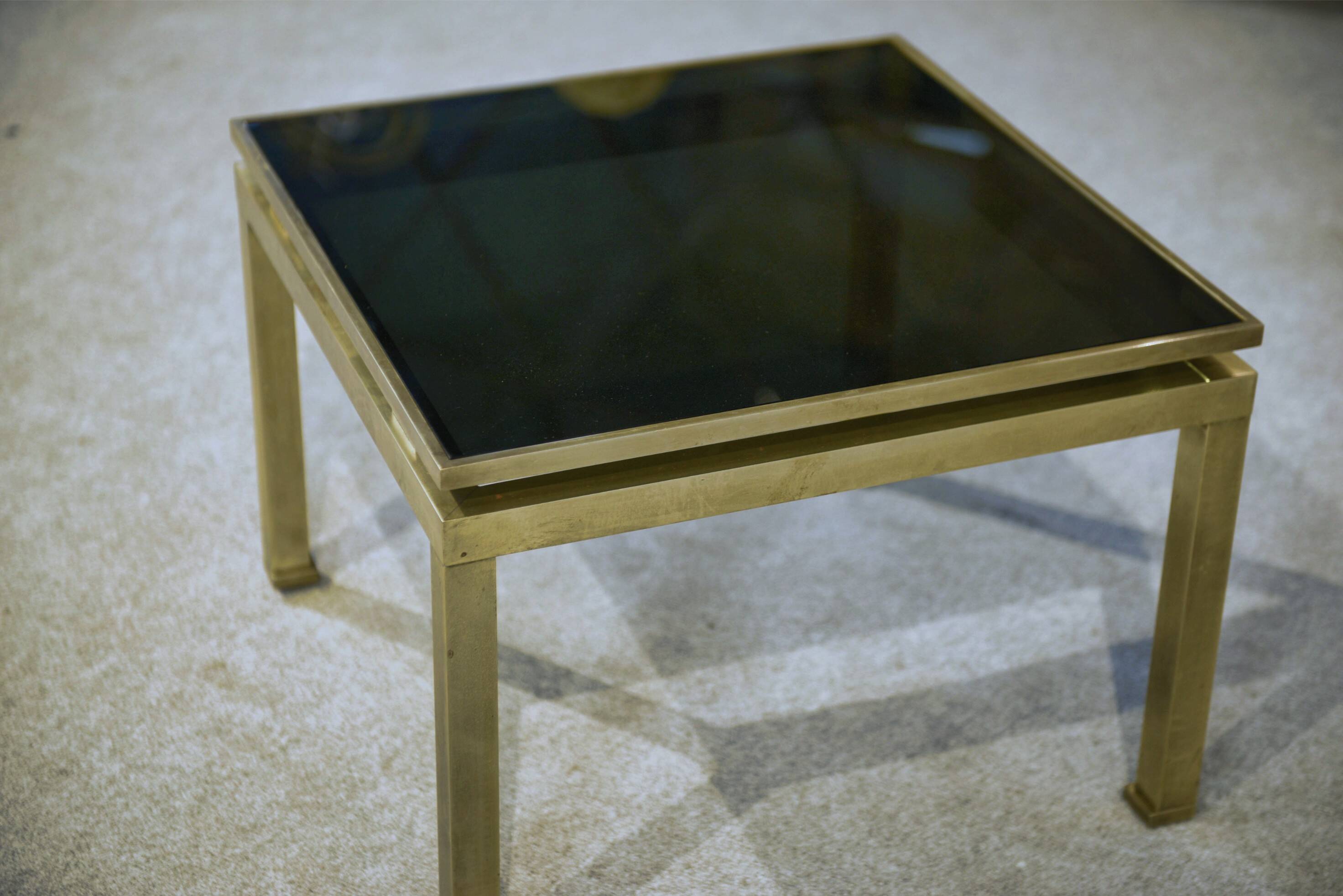 Paire de tables basses Guy Lefevre 1960’s