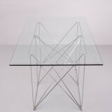 Max Sauze Dining Table With Foldable Base 1970s France