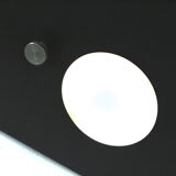 Black metal 'Night Owl' wall lamp for Raak, The Netherlands 60s