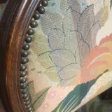 Set of 5 medallion armchairs