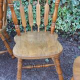 Lot of 4 western chairs