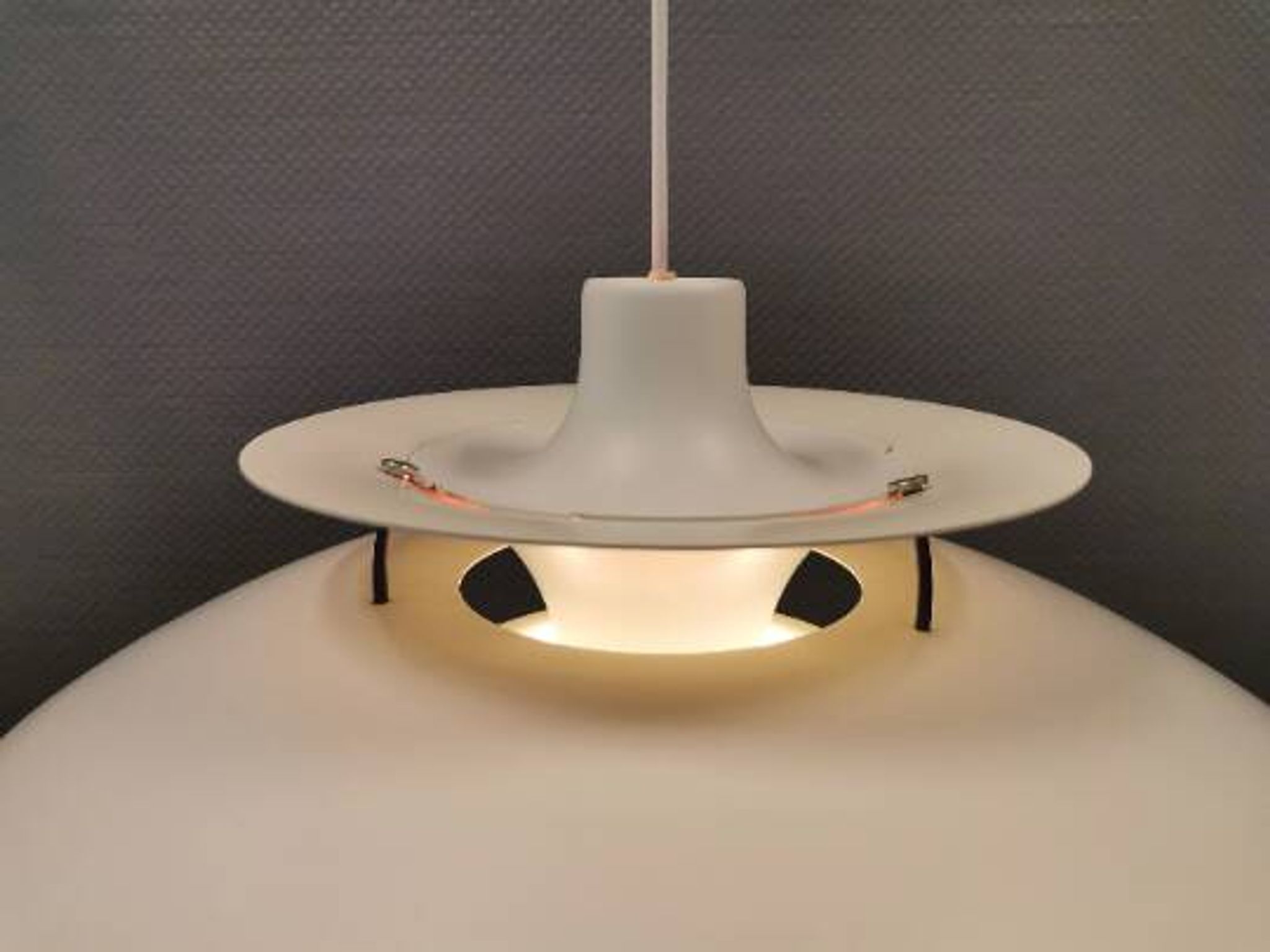 PH 5 hanging lamp, designed by lamp master Poul Henningsen (PH) and produced by  Louis Poulsen.