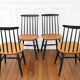 4 Vintage Chairs - Restored