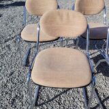 Set of 8 vintage office chairs