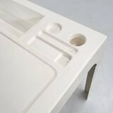 Ozoo fiberglass Space Age desk by Marc Berthier for D.A.N, 1960