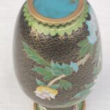 “Cloisonné” BRONZE ENAMEL VASE