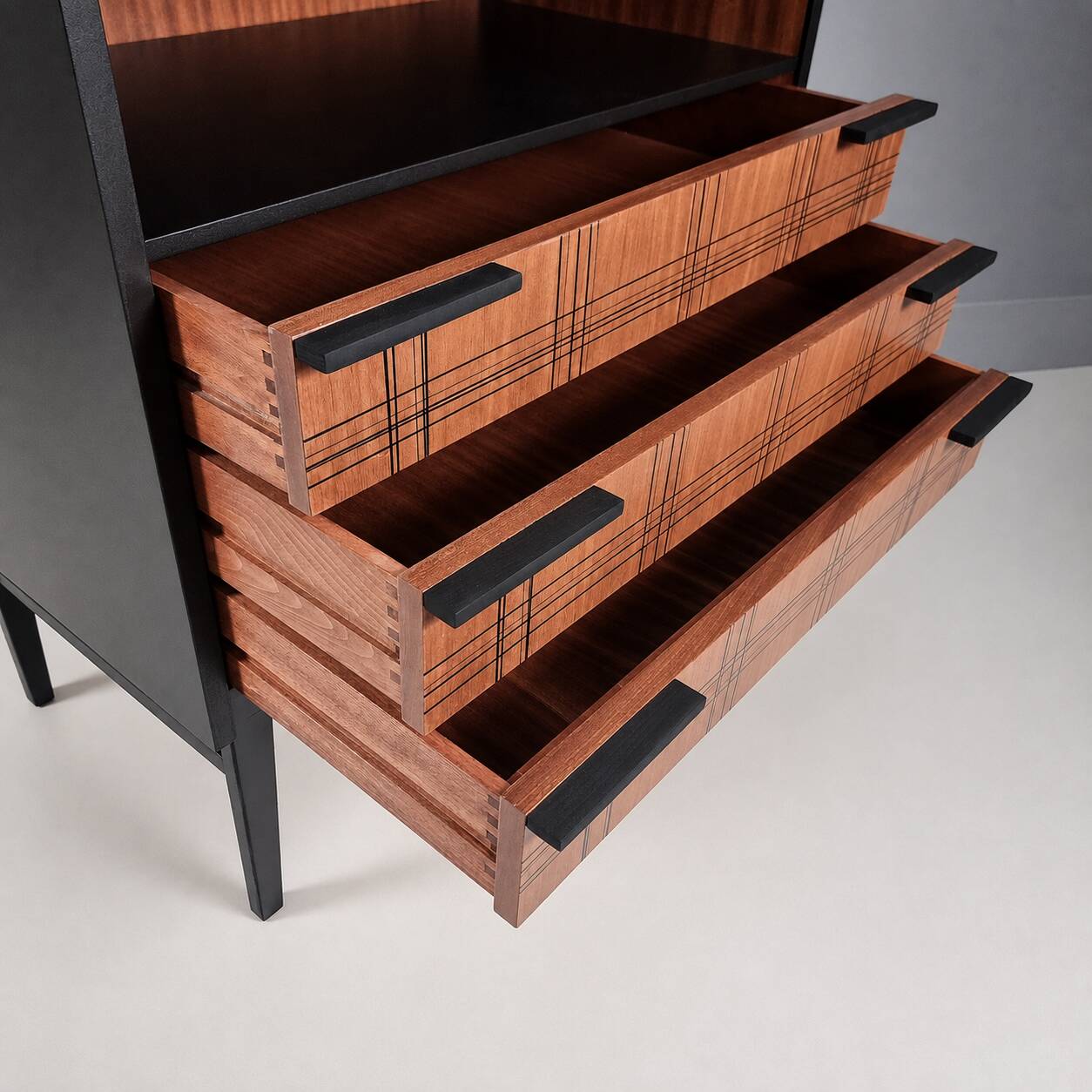 Vintage Cabinet in Beech, 1970s