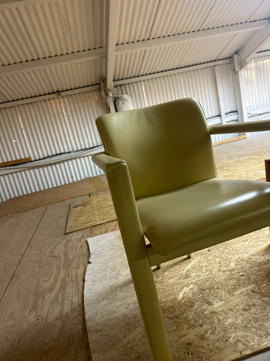 Ensemble de 4 chaises de salle à manger vintage Leolux Cachucha