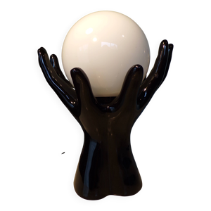 Lampe mains en céramique