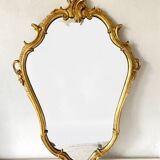 Vintage rococo style mirror 92X62 cm